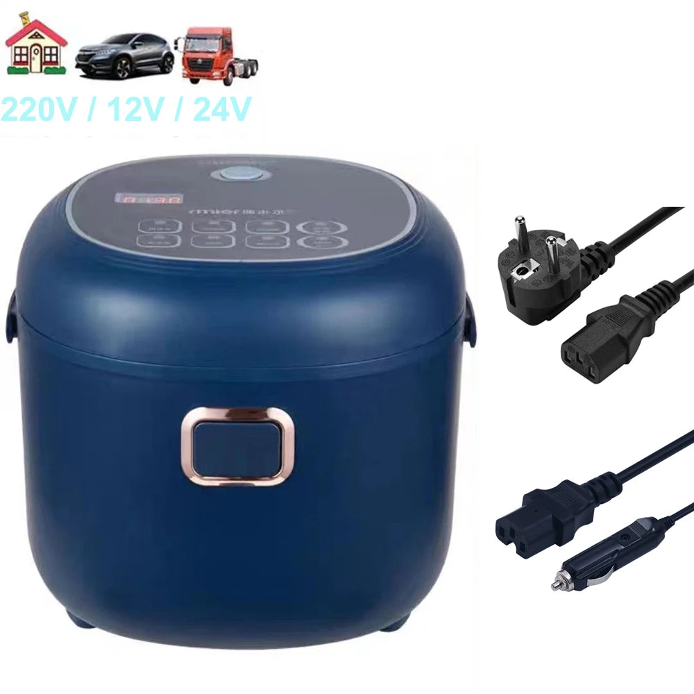 Blue Color12V 24V 220V 2L Rice Cooker