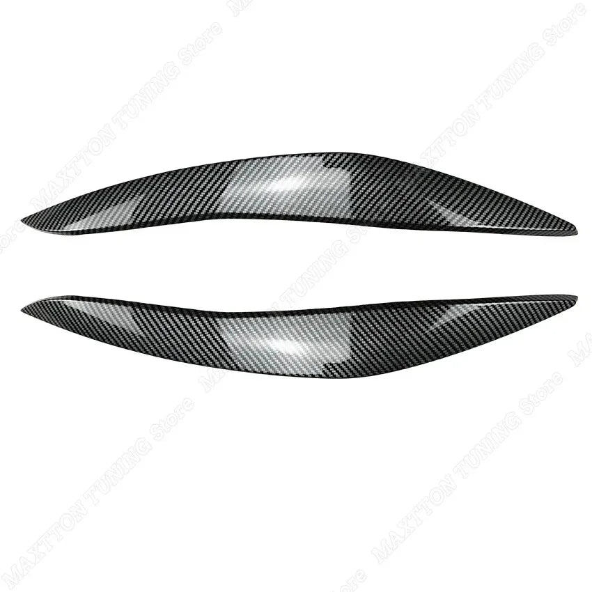 Eye Lid Trim Sticker Gloss Black ABS Car Accessories