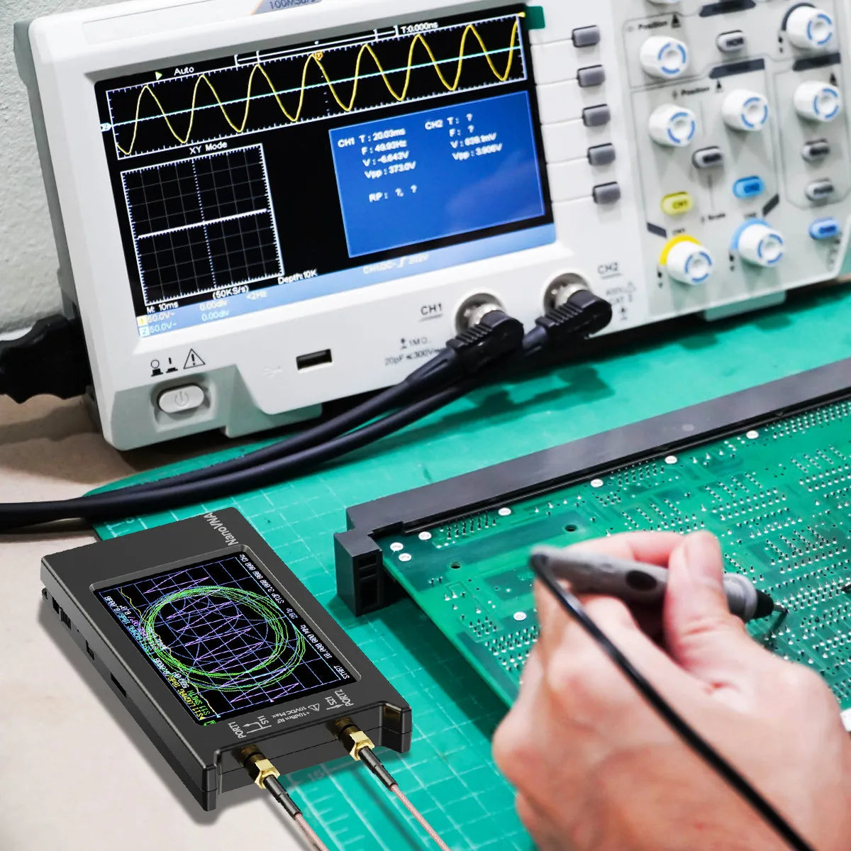 2024 Updated NanoVNA-H4 4inch Vector Network Analyzer