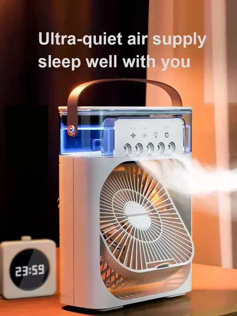 Portable Water Mist Electric Humidifier Fan