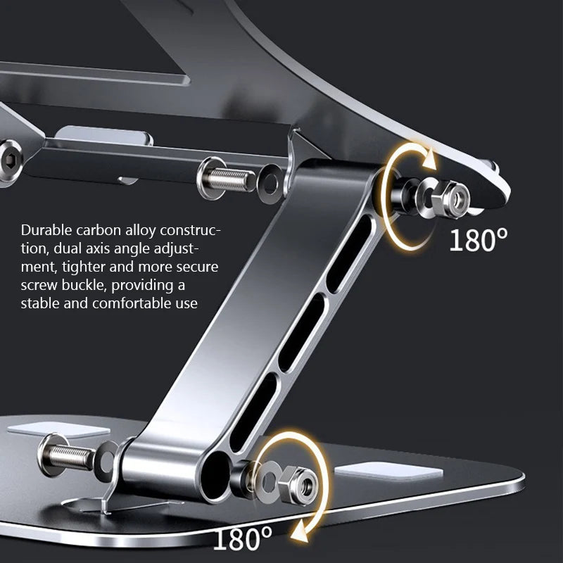 Laptop Stand Foldable Aluminum Alloy Portable Notebook Stand