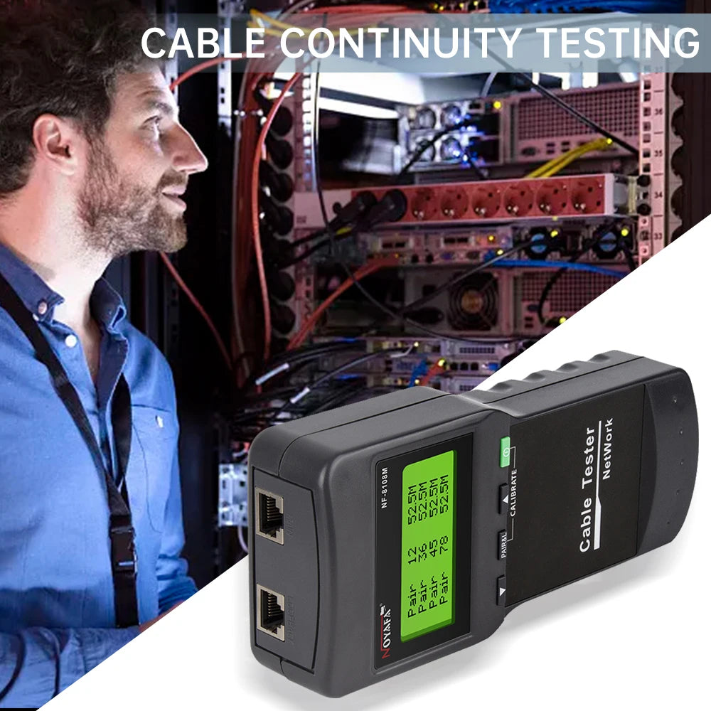 rj45 tester Measure Length Cabl Multifunctional Network Tools