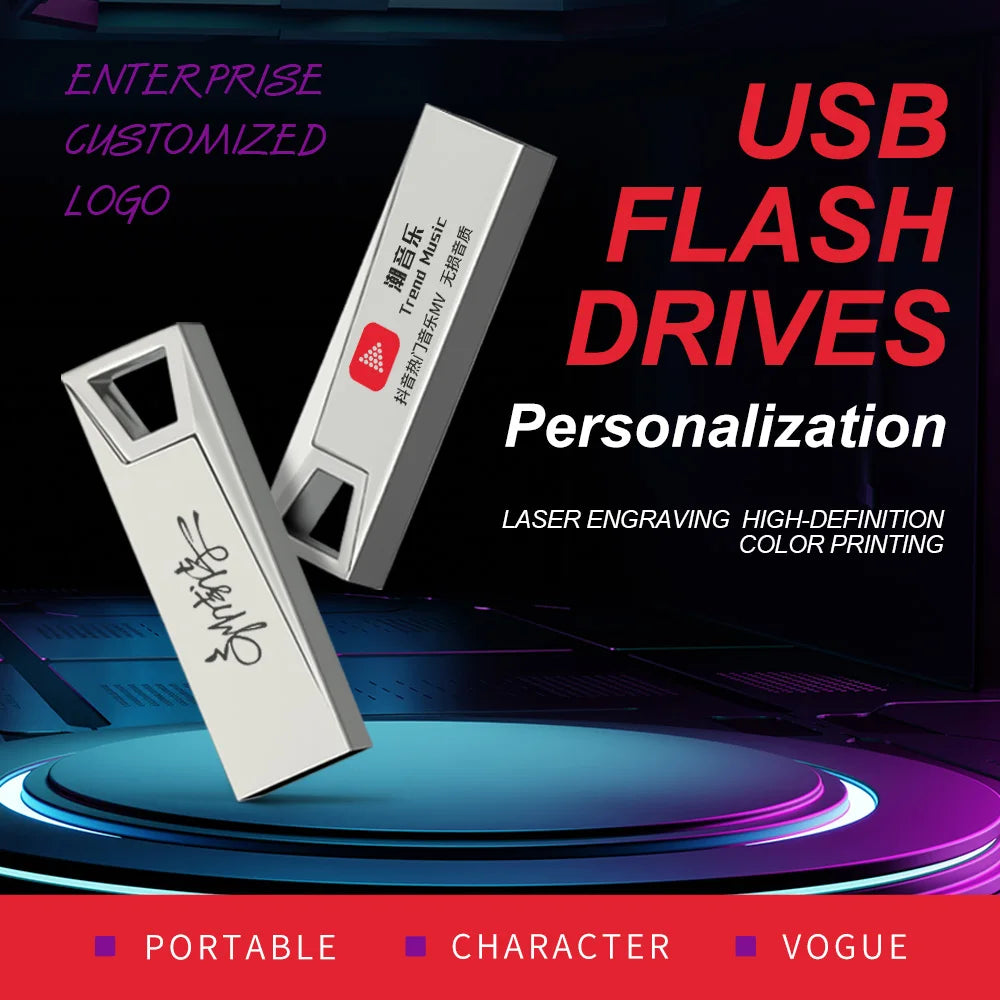 2024 New Metal USB 3.0 Flash Drive