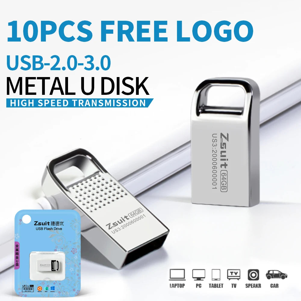 10PCS/lot Mini USB Flash Drive