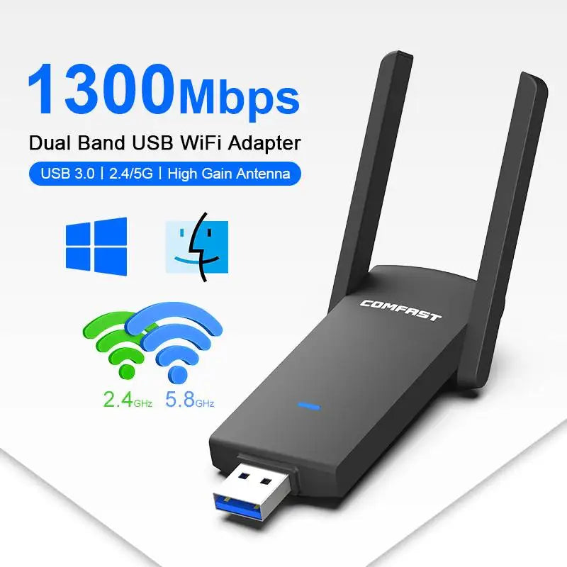 1300Mbps Usb 3.0 Wi fi Adater