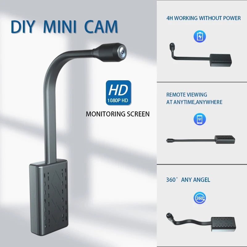 1080P HD WiFi Wireless Cam IP Secret Video Recorder