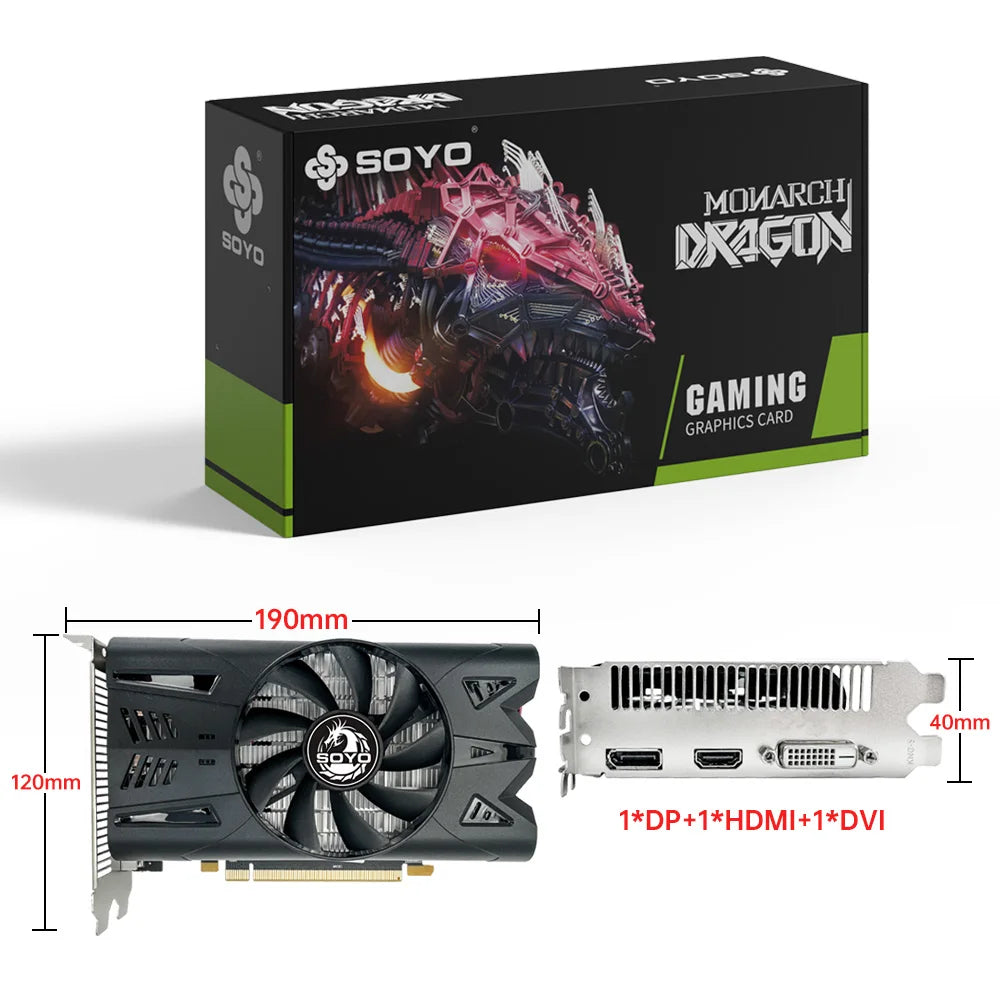 SOYO AMD Radeon RX470 4G GDDR5 256bit Video Card