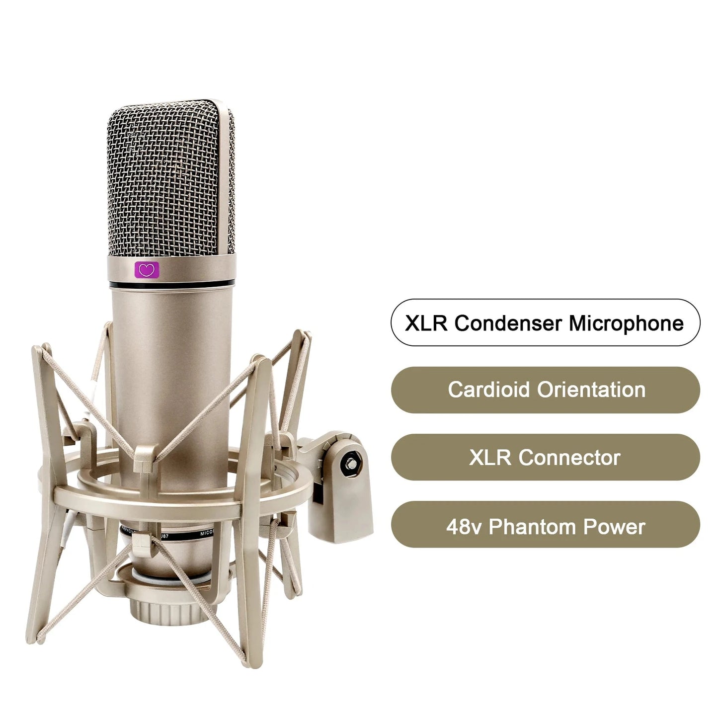 U87 AI XLR Condenser Microphone