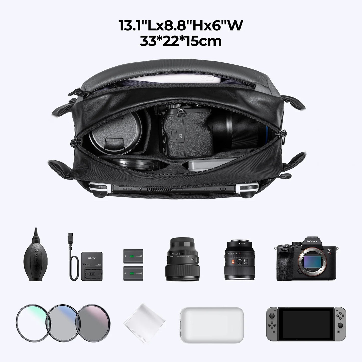 New  Concept Portable Single Shoulder Camera Bag