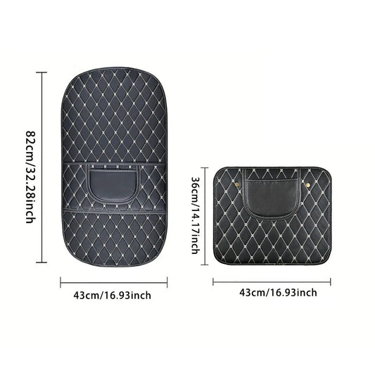 Anti-Kick Mats Auto Seat Back Protector Cover