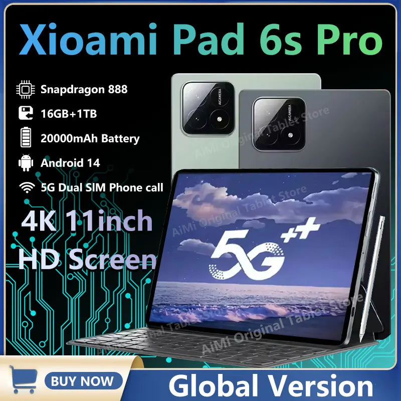 Global Version Original Xioami Pad 6S Pro Tablet