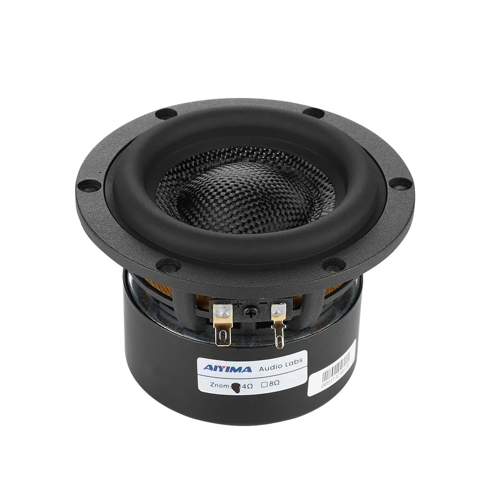 AIYIMA 1Pcs 4 Inch Subwoofer Speakers