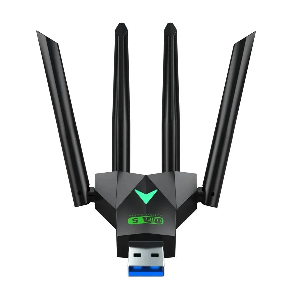 1300Mbps Wireless Network Card USB 3.0 WiFi USB Adapter