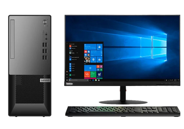 New Win10+27 inch monitor ThinkCentre  desktop