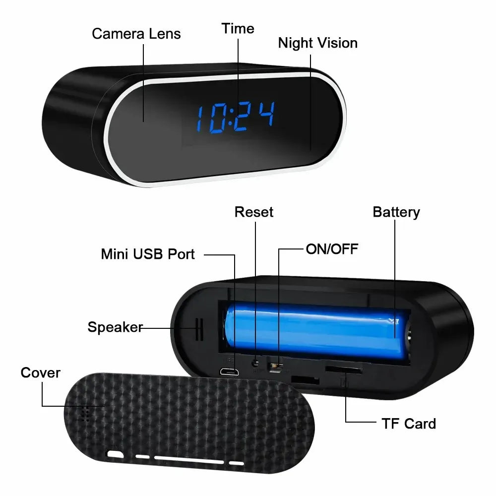 New WIFI Mini Clock Camera