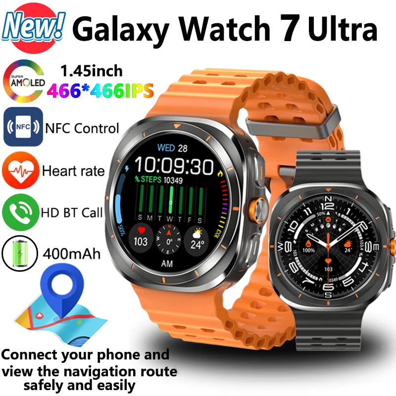 Man AMOLED BT Call IP68 Galaxy 6 Upgraded Smartwatch