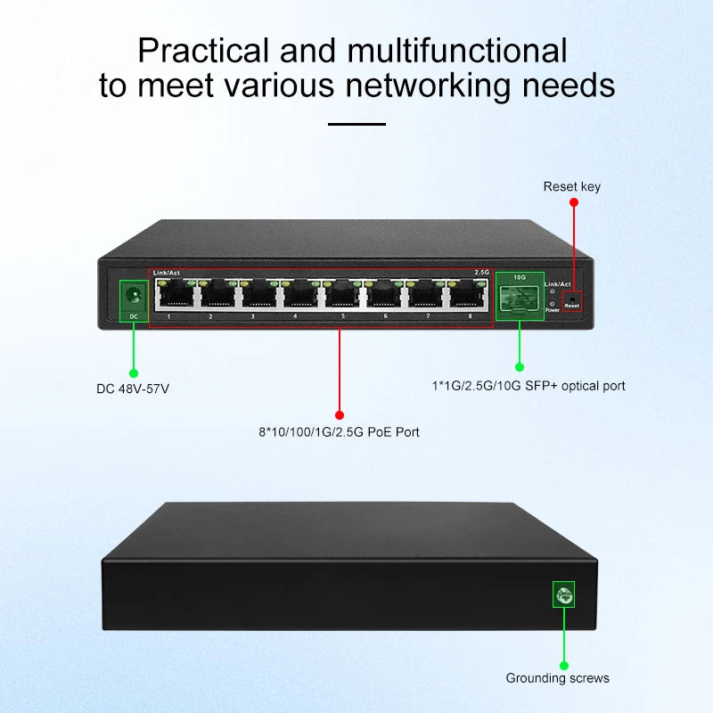 New HICOMDATA Poe Switch