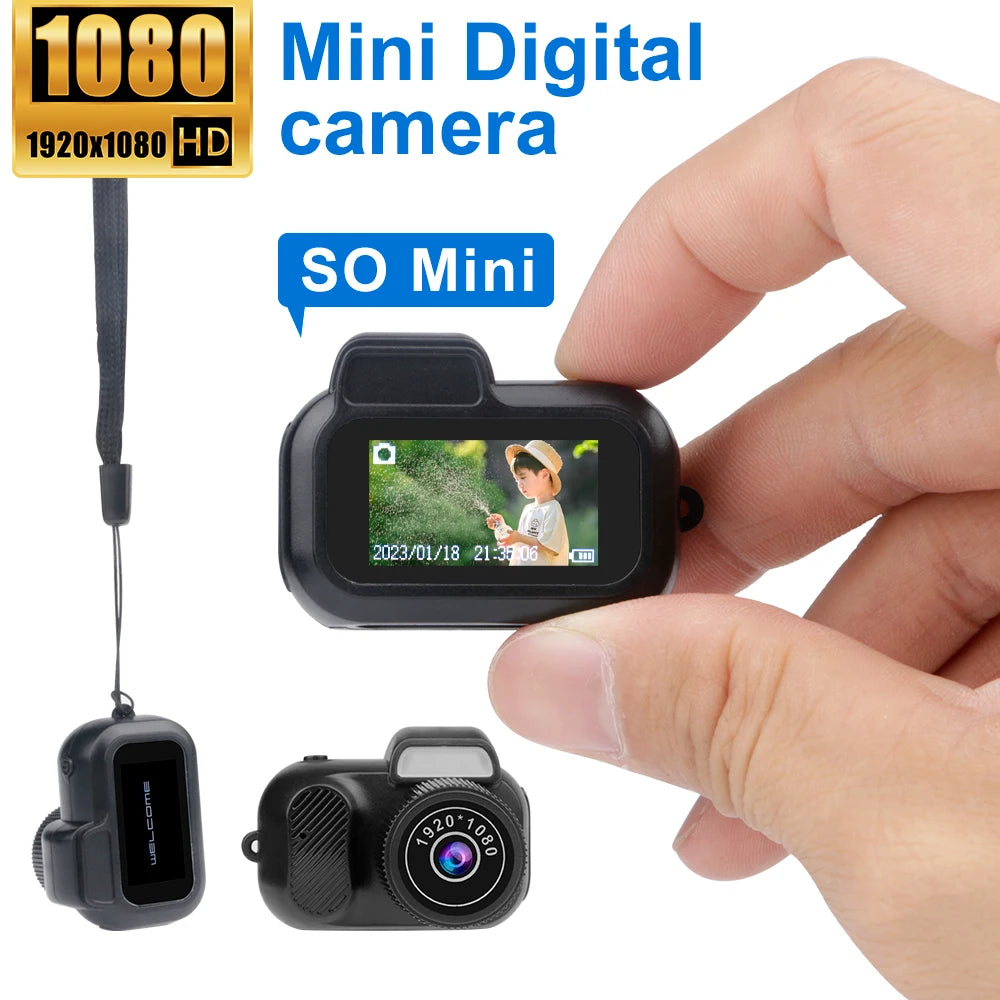 Indoor Home Outdoor 1080p HD Portable Very Small Camera