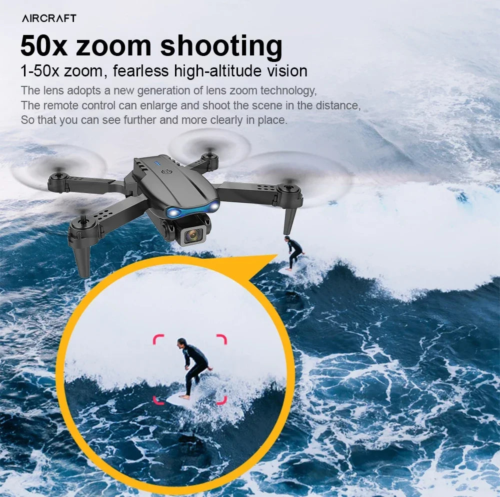 Professional 4K Dual Camera WIFI Optical Flow Drone