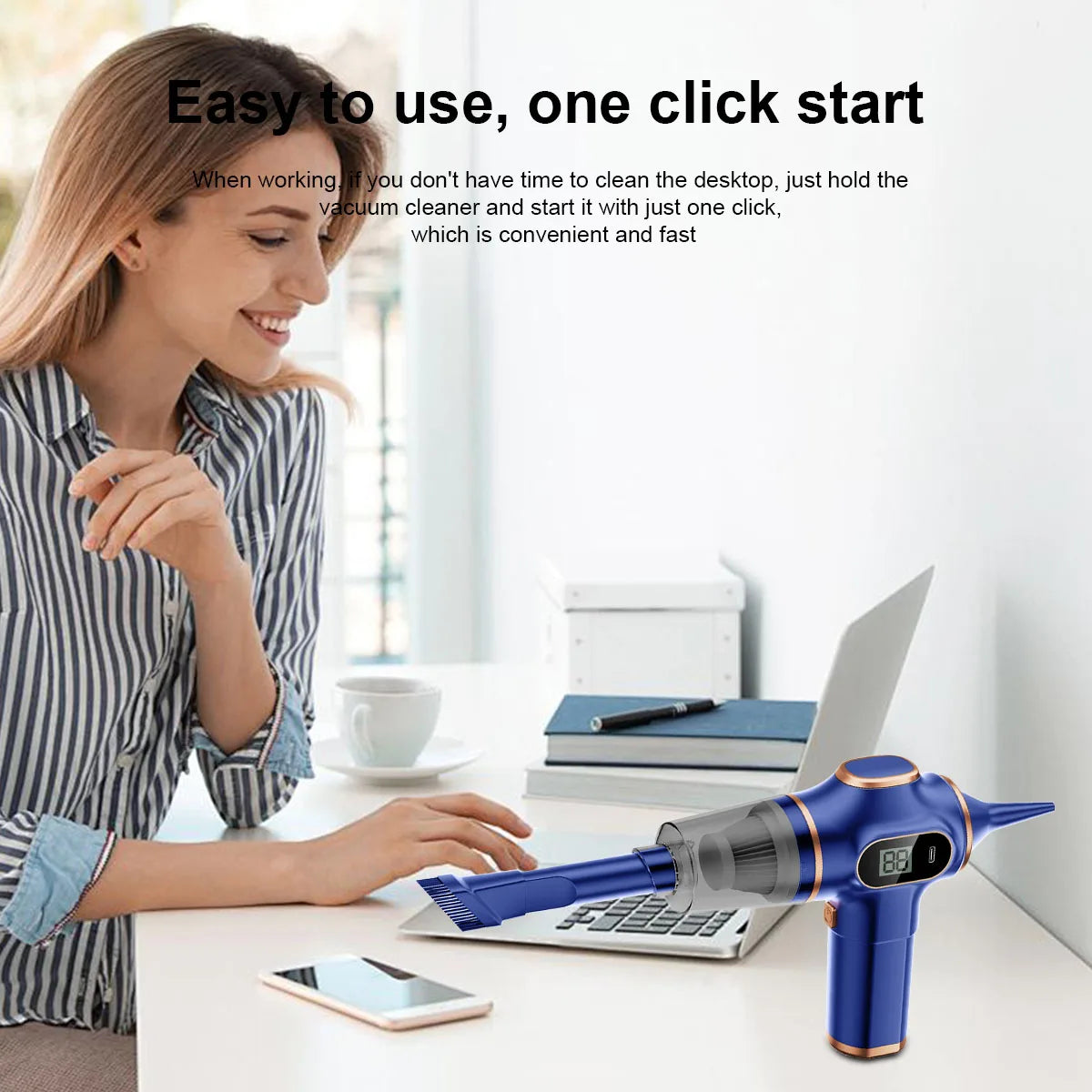 Blow-off all-in-one cordless Handheld Vacuum cleaner