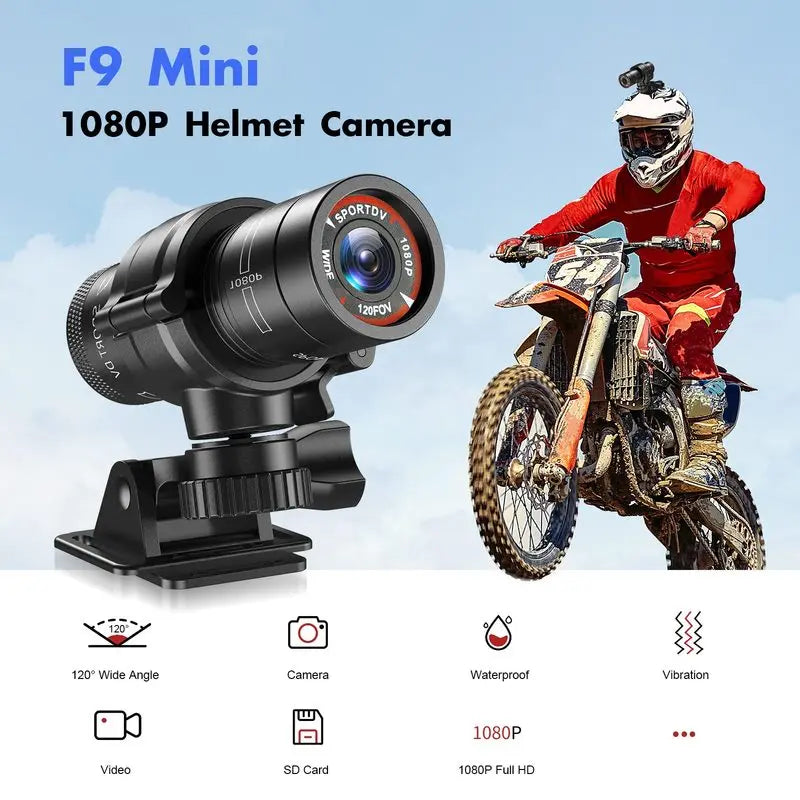 Outdoor Action Mountain Bike Motorcycle Helmet Camera