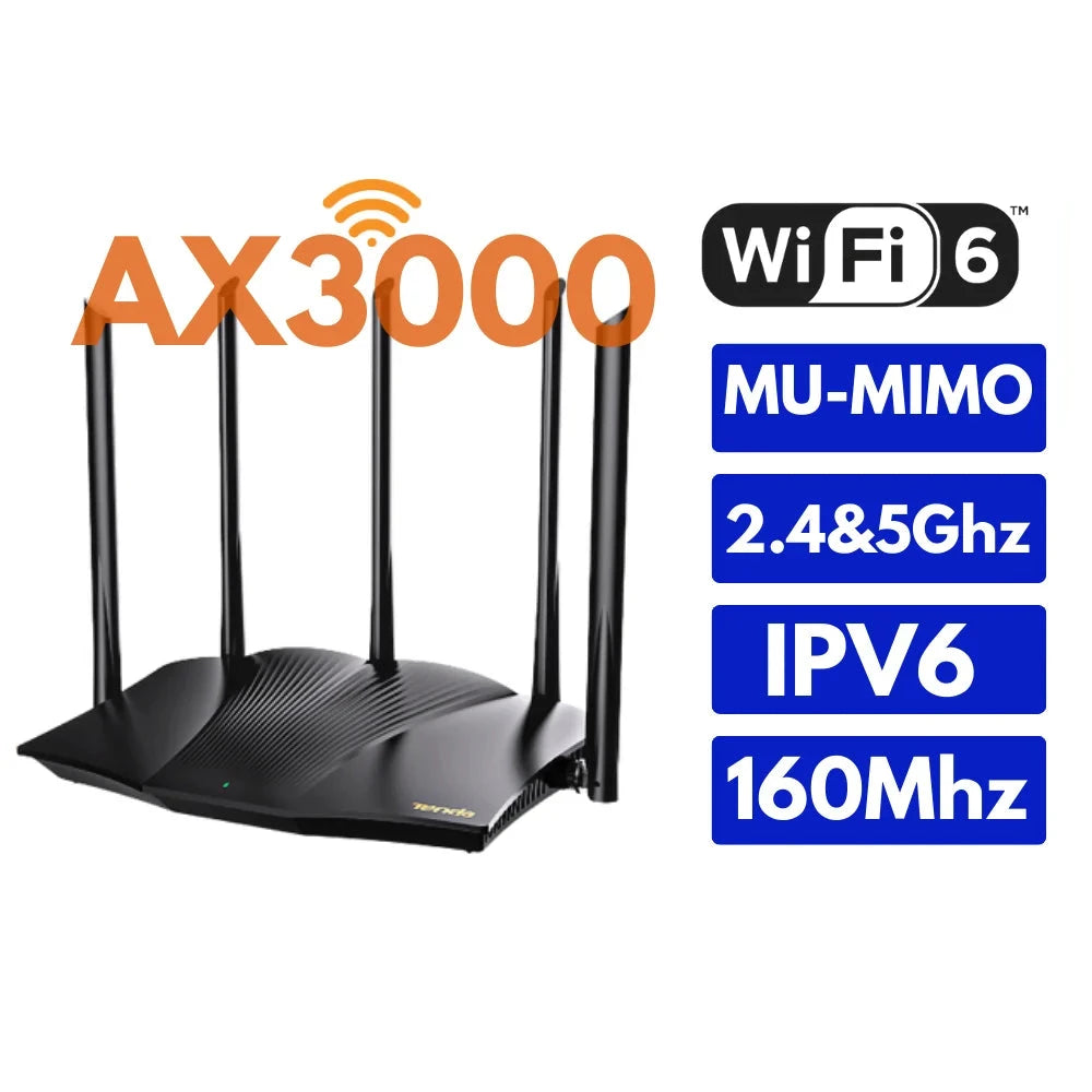 AX3000 Wifi 6 Mesh WIFI Gigabit Router