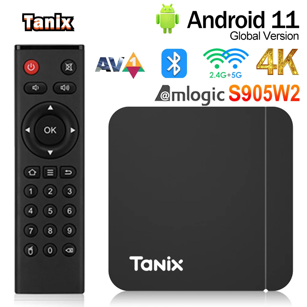 2.4G 5G Wifi 4K HDR Video Player Set