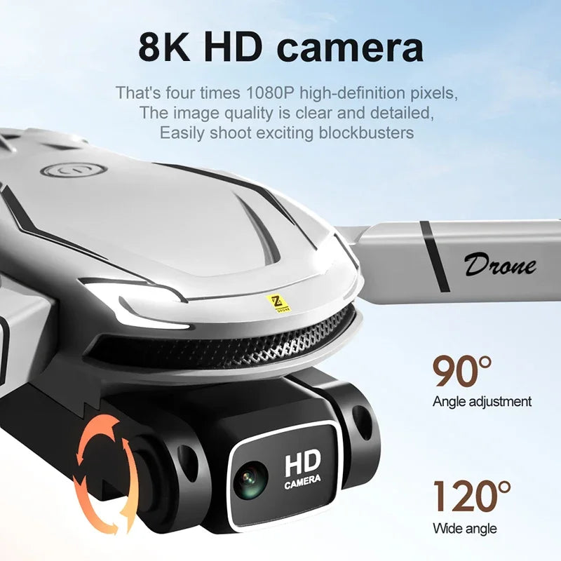 8K Professional HD Aerial Dual-Camera