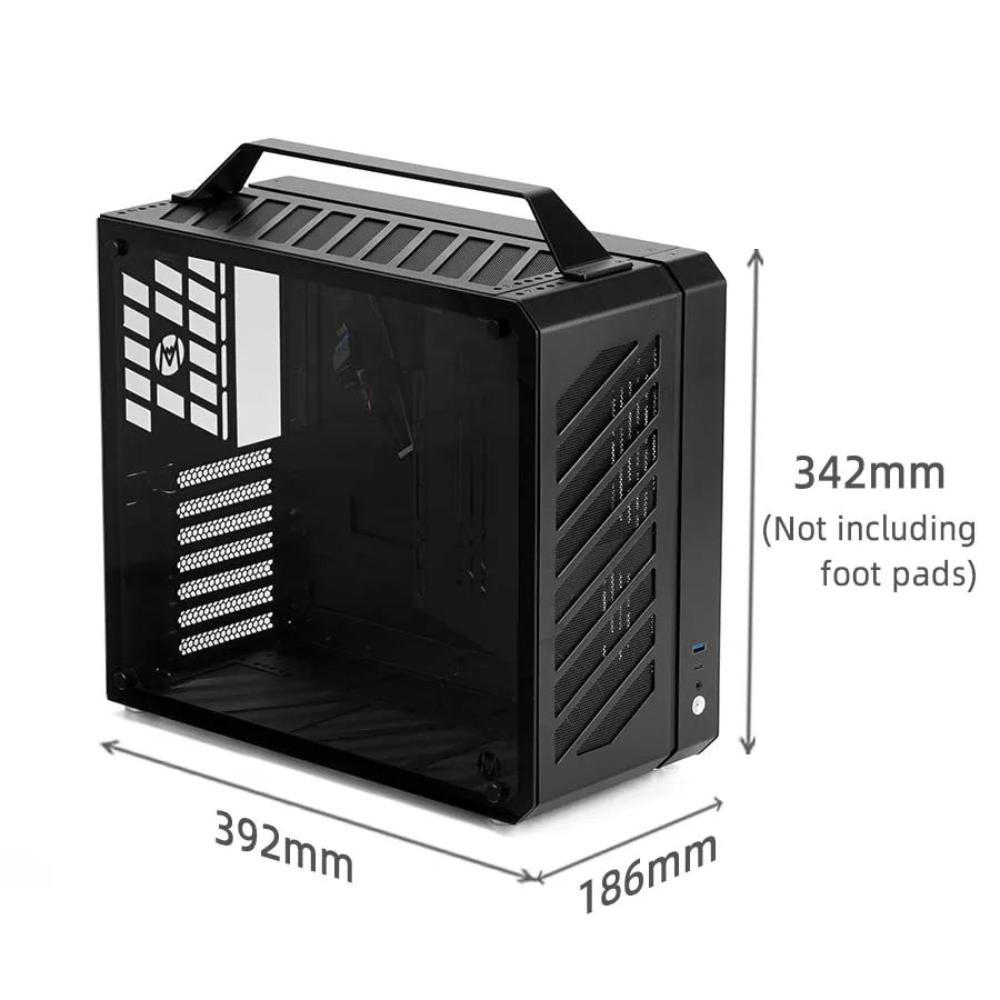 New Side Transparent Flexible Convenient Aluminum PC