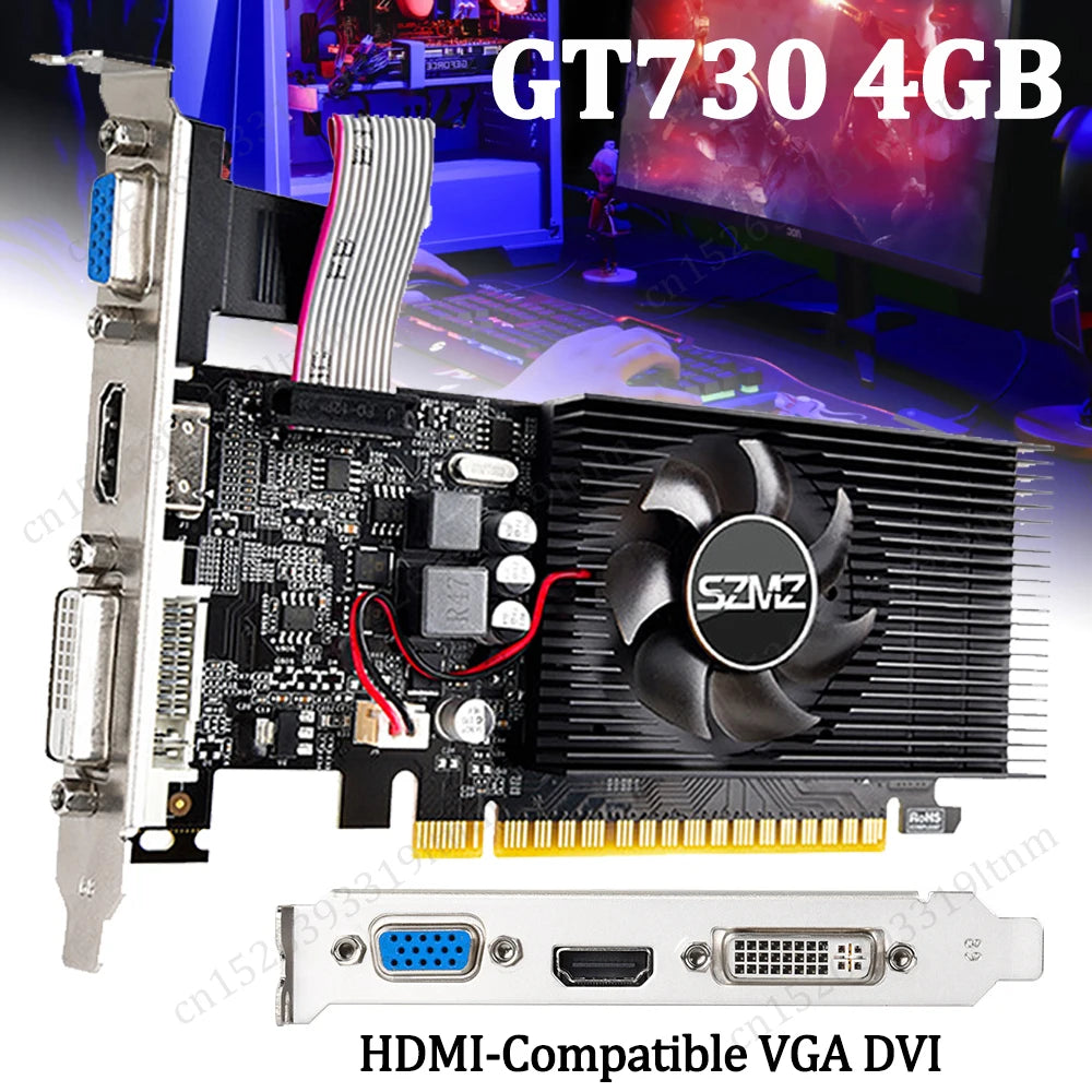 GT730 4GB DDR3 Graphics Card