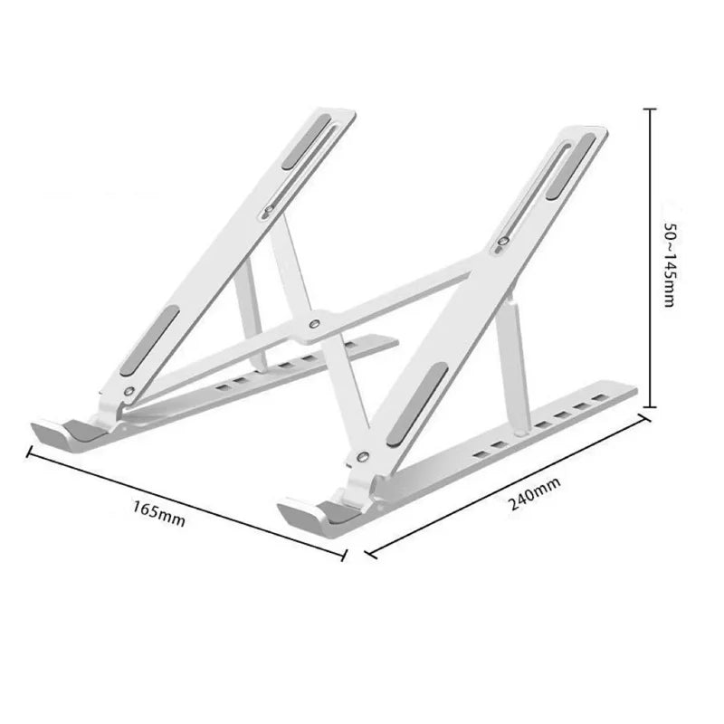 Foldable Laptop Stand ABS Portable Notebook Support Base Holder