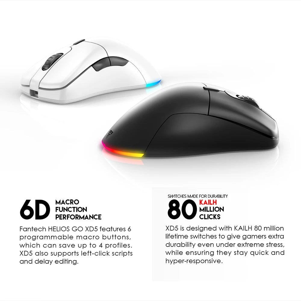 FANTECH HELIOS GO Gaming XD5 Mouse