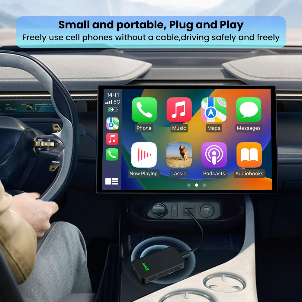 CarlinKit 5.0 CarPlay Android Auto Wireless Adapter