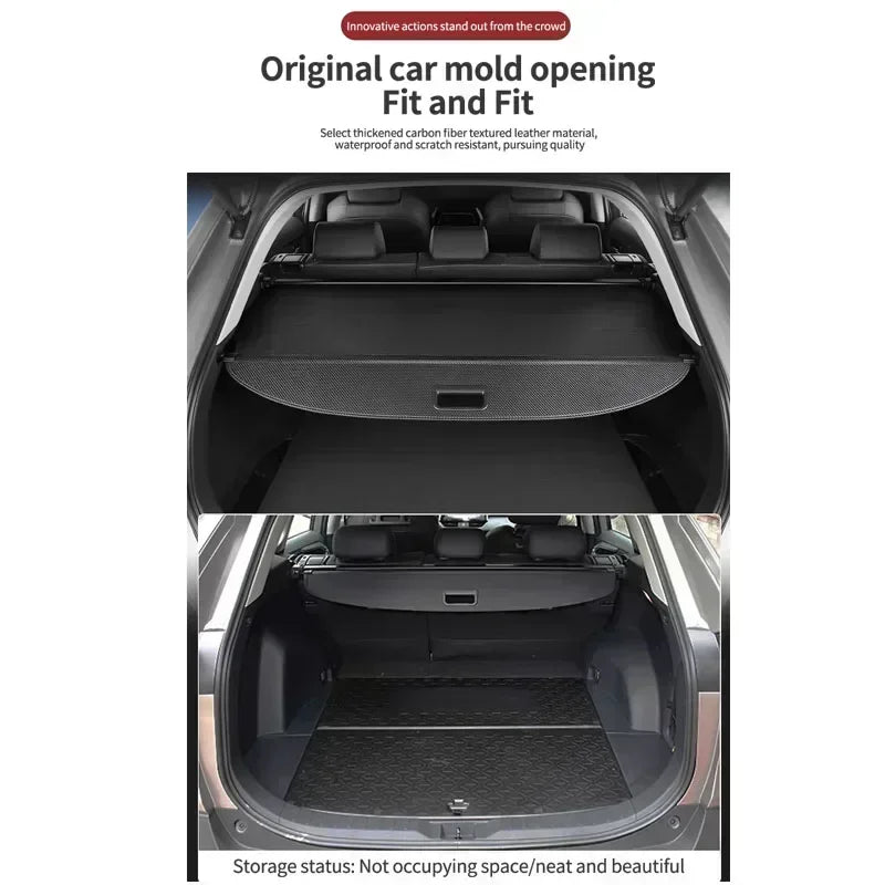 Car Rear Trunk Curtain Covers