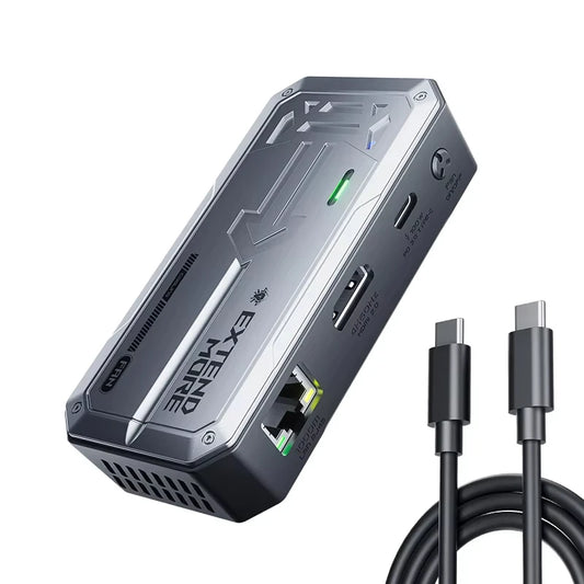 100W Chager 6 in 1 USB C Hub Multiport Adapter