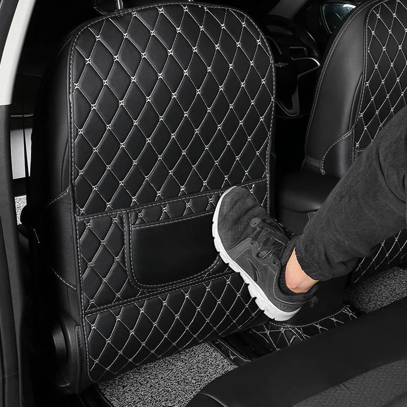 Anti-Kick Mats Auto Seat Back Protector Cover