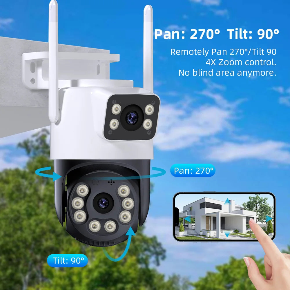 8MP Outdoor Wifi PTZ Camera