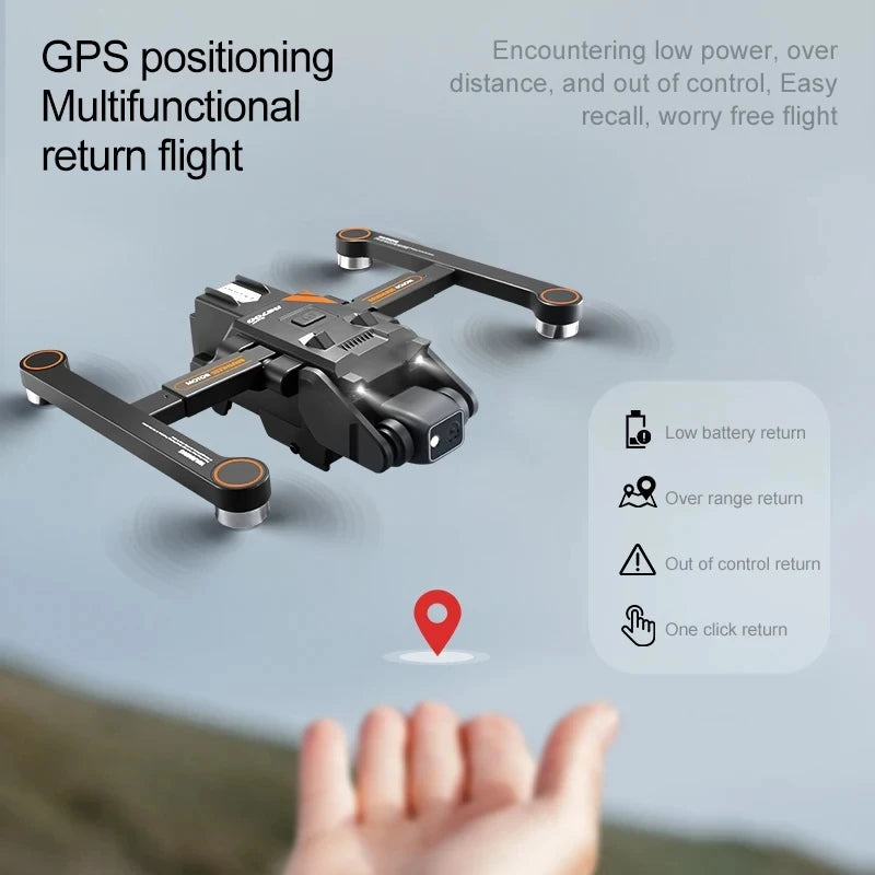 Avoidance Brushless Motor Quadcopter RC Distance 2KM Drones