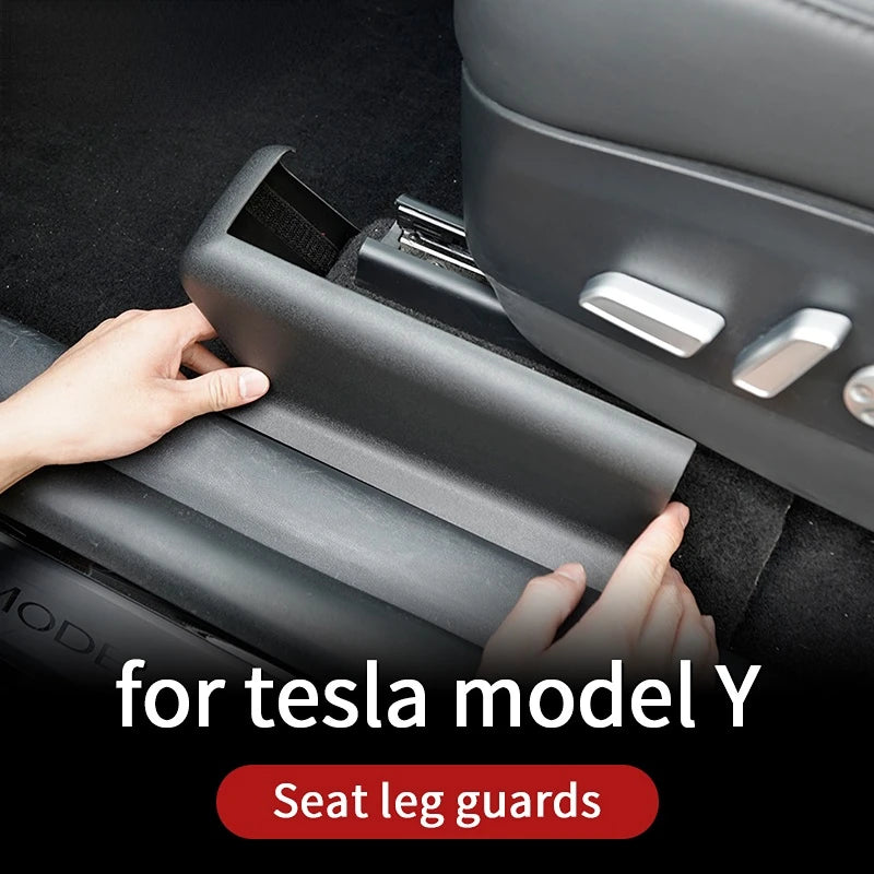 Tesla y Seat Bottom Wheel Anti-kick Protection Suitable