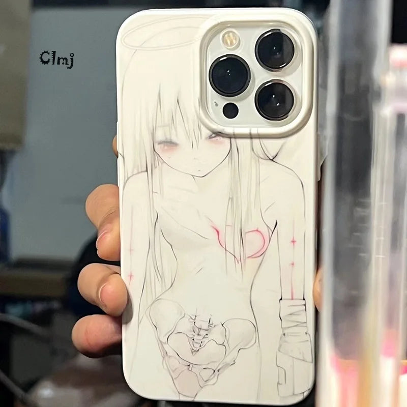 Anime Girl Phone Case For iPhone