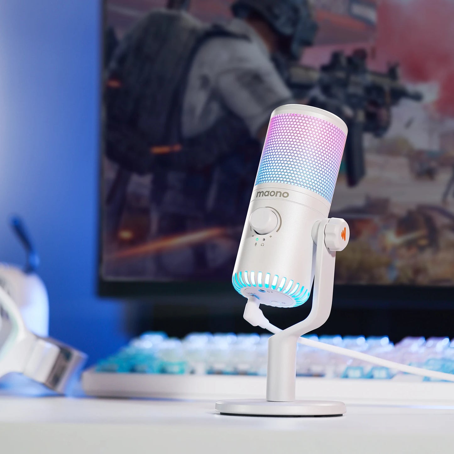 New Maono DM30 RGB USB Microphone