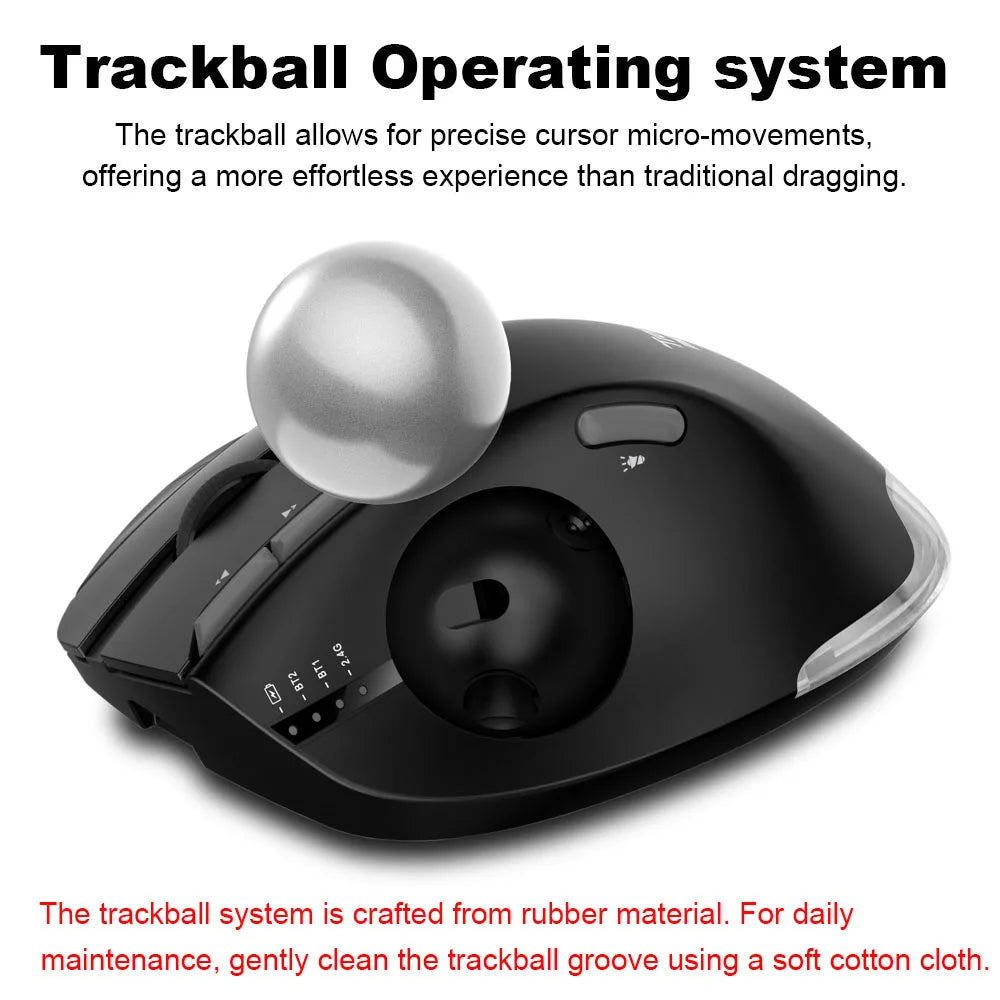 Lefon F33 Trackball Mouse