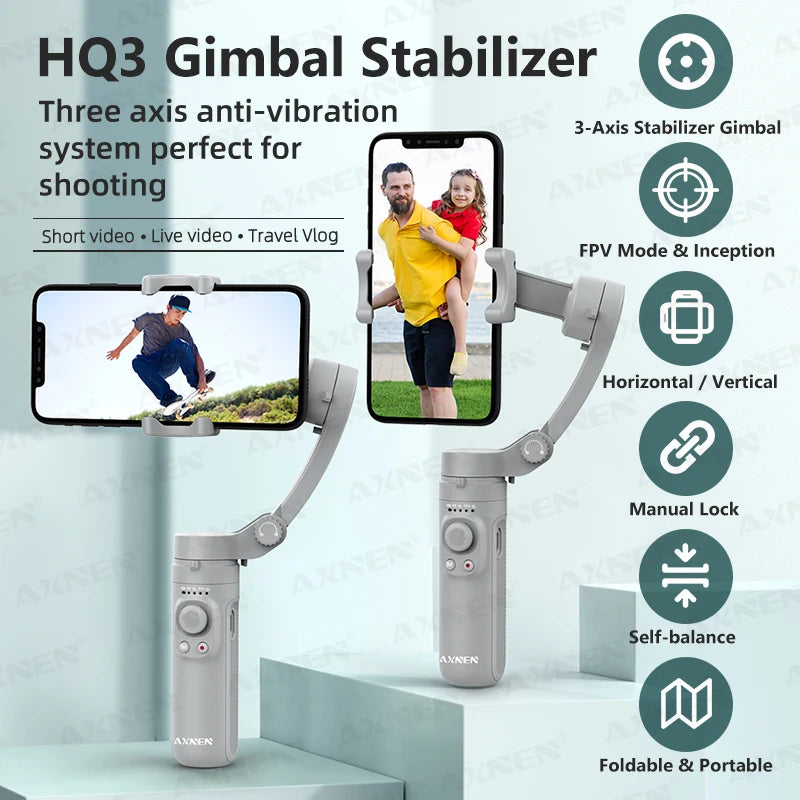 New Handheld 3-Axis Gimbal Stabilizer