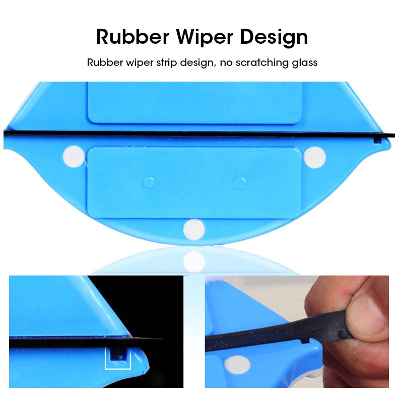 Double-layer Strong Magnetic Glass Wiper Tool