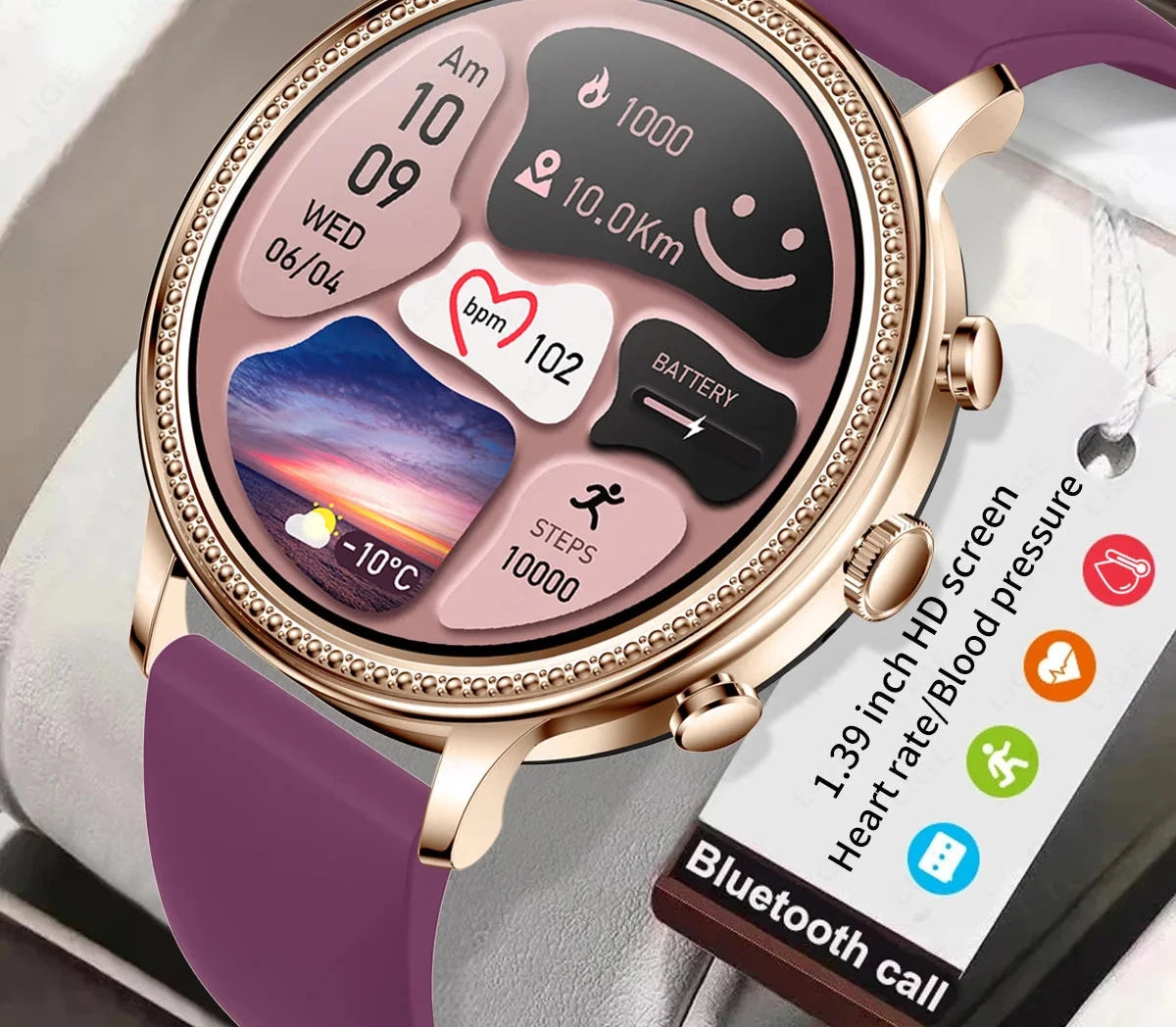 LIGE Luxury Smart Watches