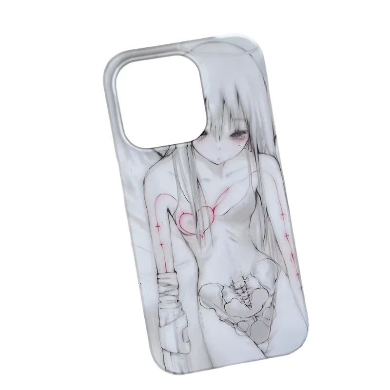 Anime Girl Phone Case For iPhone