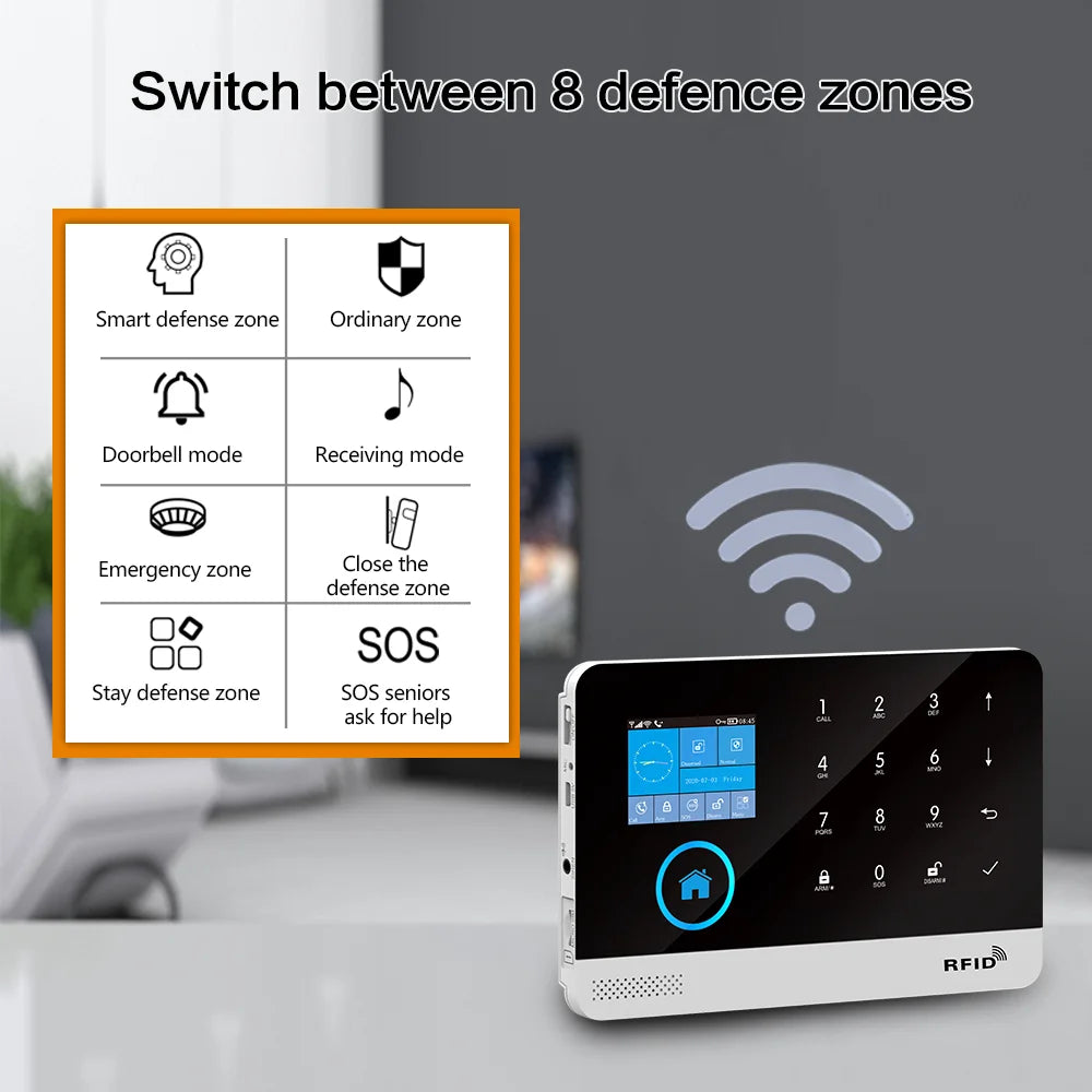 Alarm System Tuya Smart Home Child Safety protection Camera