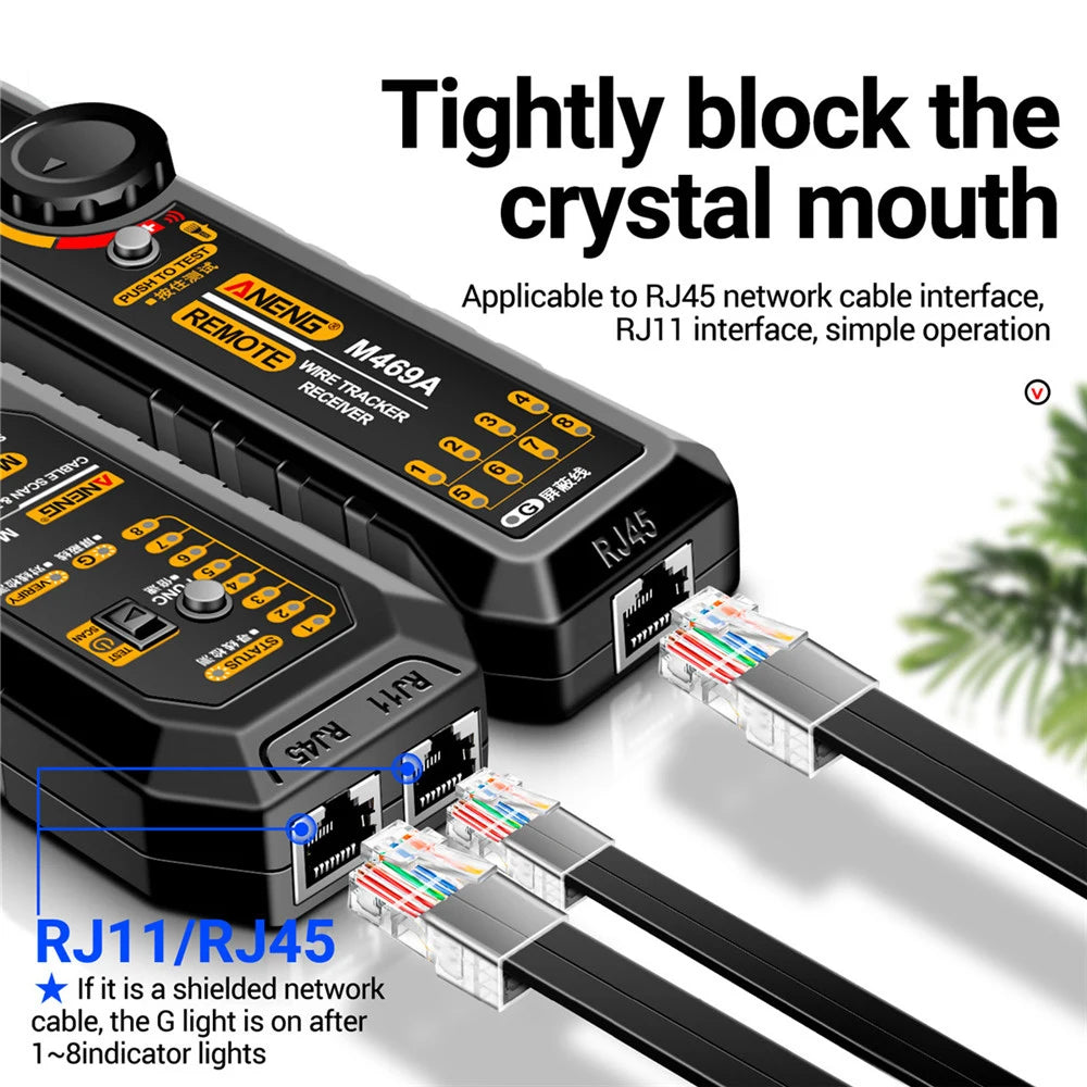 ZoeRax Wire Tester RJ45 RJ11 Cable Tracker