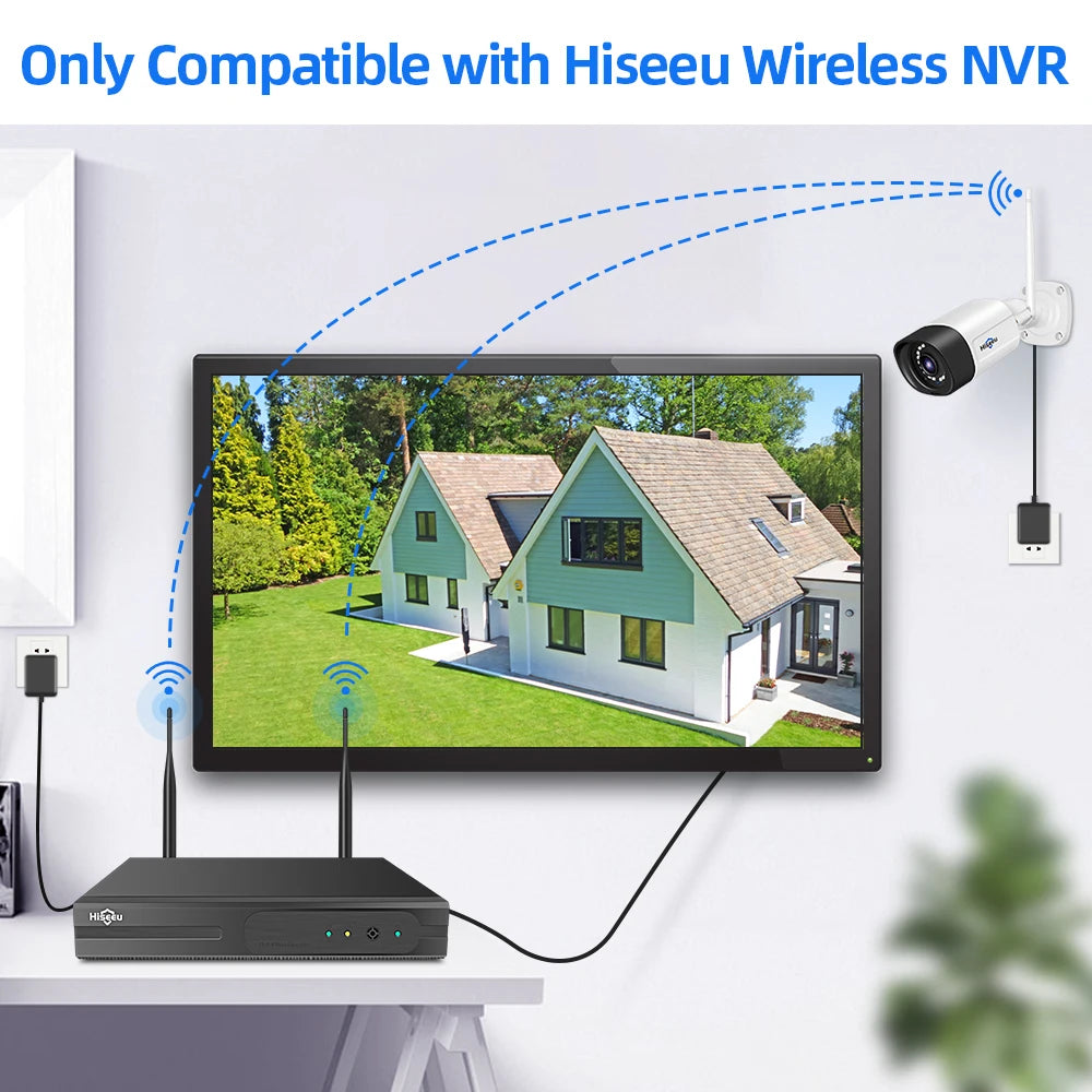 Hiseeu 1536P Wireless IP Camera