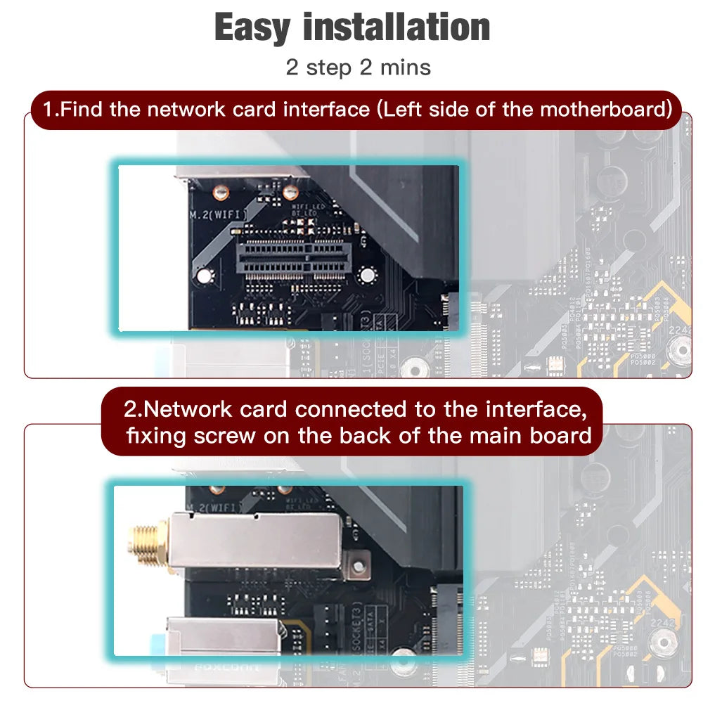 Intel AX210 ASUS WiFi Go Network Adapter